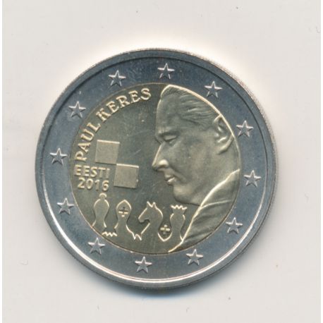 2€ Estonie 2016 - Paul Keres