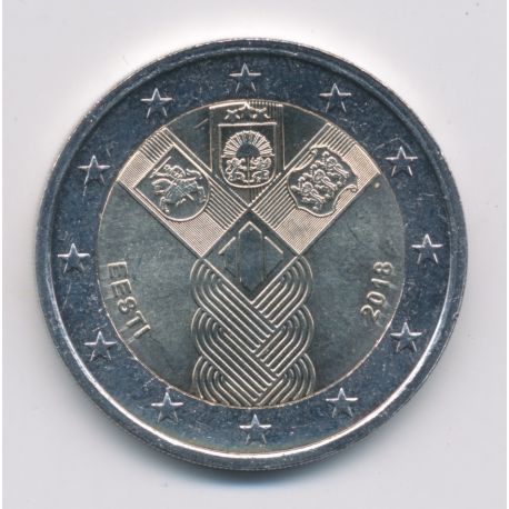 2€ Estonie 2018