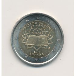 2€ Espagne 2007 - Traité de Rome