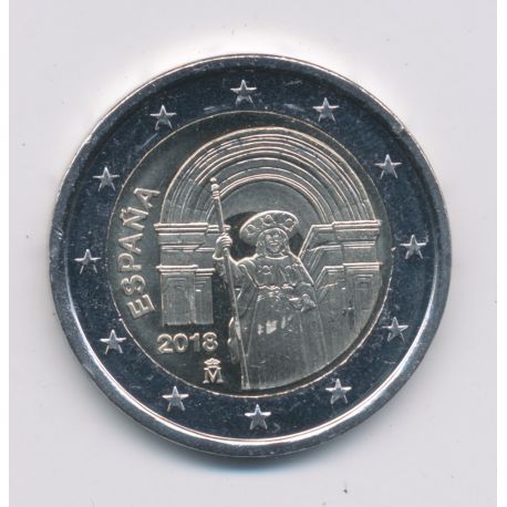 2€ Espagne 2018 - St Jacques de Compostelle
