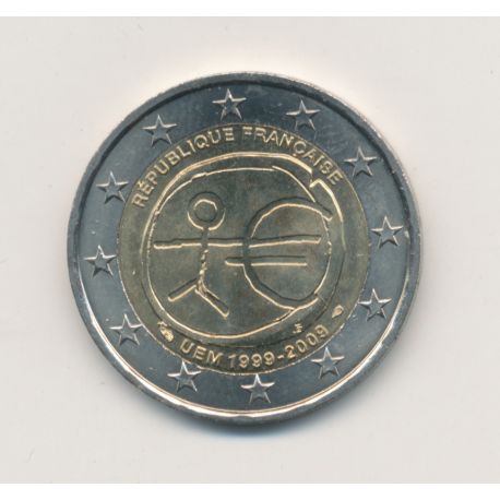 2€ France 2009 - 10e anniversaire UEM