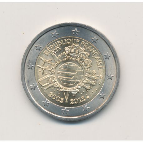 2€ France 2012 - 10 ans de l'euro