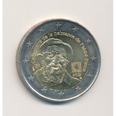 2€ France 2012 - Abbé pierre