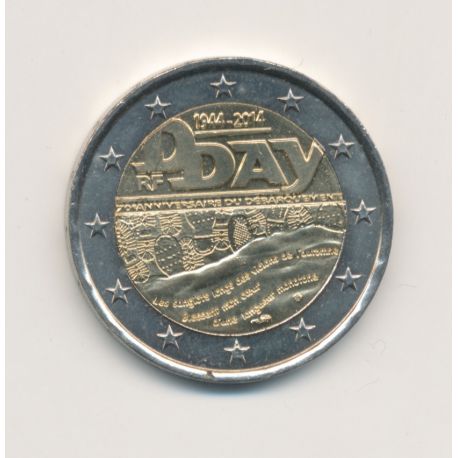 2€ France 2014 - 70ème anniversaire du D-Day