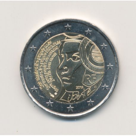 2€ France 2015 - 225ème anniversaire de la fête de la fédération - Marianne