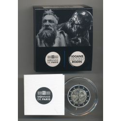 2 Euro 2017 - 100 ans Rodin - le penseur - Belle épreuve