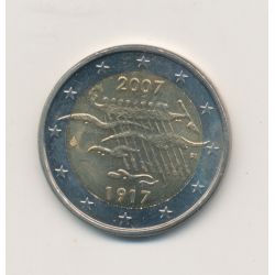 2€ Finlande 2007 - 90e anniversaire de l'indépendance de la Finlande