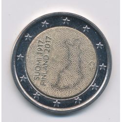 2€ Finlande - 2017 - 100e anniversaire indépendance