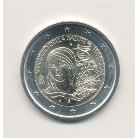 2€ Italie 2018 - 60ème anniversaire du Ministère de la Santé Italien