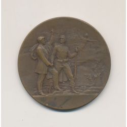 Médaille - Thème militaire - bronze