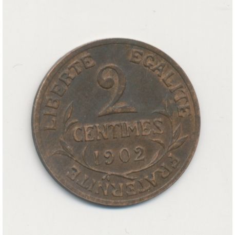 2 centimes Dupuis - 1902