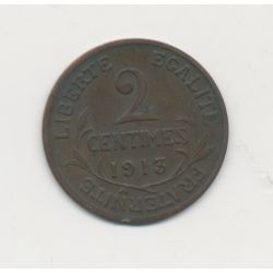2 centimes Dupuis - 1913 - TTB