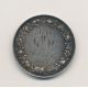 Médaille de mariage - gravée initiales - 29 octobre 1884 - argent