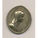 Médaille - Jésus Christ et vierge marie - bronze