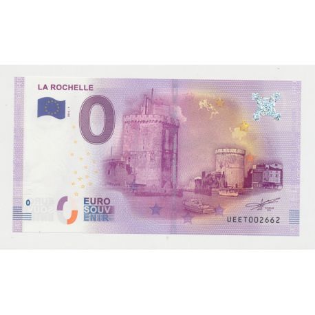 Billet - Tours La Rochelle 2016 - N°2662