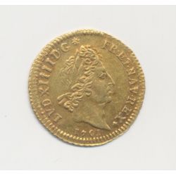 Louis XIV - 1/2 Louis d'or aux 8L et aux insignes - 1701 A