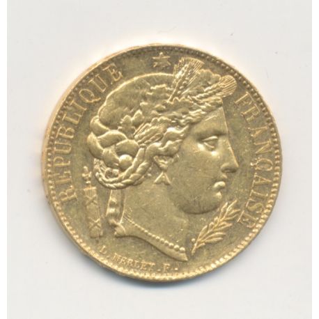 Cérès - 20 Francs Or - 1850 A Paris 
