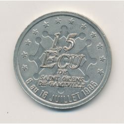 1,5 Ecu - Saint orens de gameville - 1995 - nickel