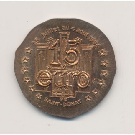 1,5 Euro - Saint Donat - 1996