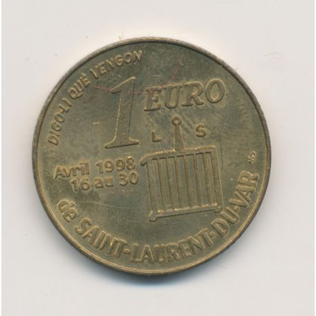 1 Euro - St laurent du var - 1998