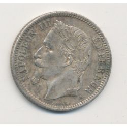 Napoléon III - 1 Franc - 1870 BB Strasbourg