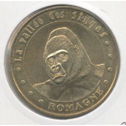 Dept86 - La vallée des singes N°4 - 2007 - gorille - Romagne