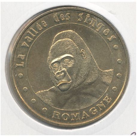 Dept86 - La vallée des singes N°4 - 2007 - gorille - Romagne