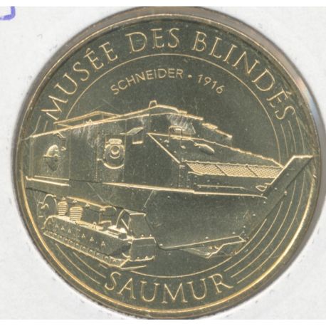 Dept49 - Musée des blindés N°6 - 2016 - char Schneider 1916 - Saumur