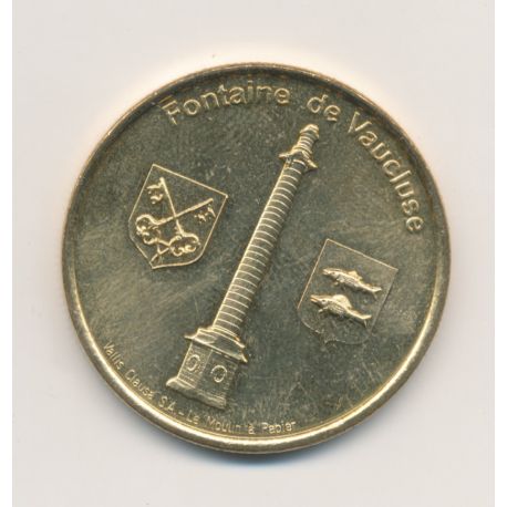 Dept84 - Fontaine de Vaucluse - 2013 - Médailles et Patrimoine