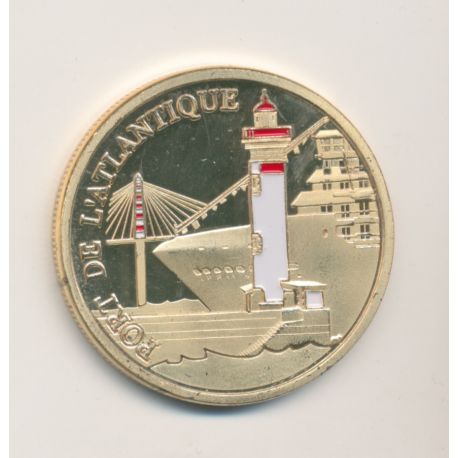 Dept44 - Port de l'Atlantique - St nazaire - Souvenirs et patrimoine - 34mm - colorisé