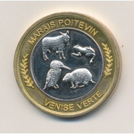Médaille - Marais Poitevin - Venise verte