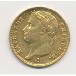 Napoléon empereur - 20 Francs Or - 1809 W Lille