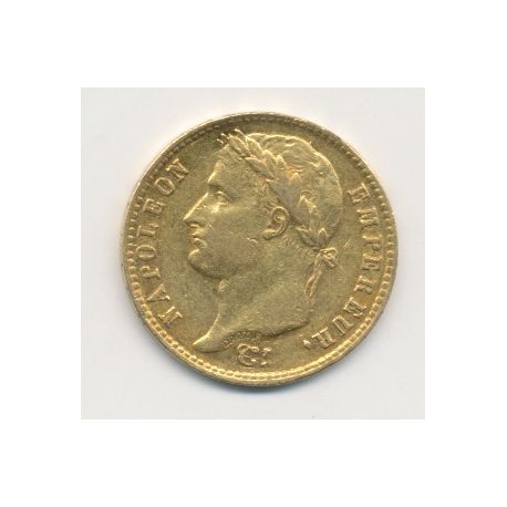 Napoléon empereur - 20 Francs Or - 1809 W Lille