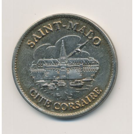 Médaille - Cité corsaire - St Malo - France