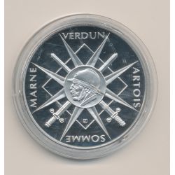 Médaille - Marne Verdun Somme Artois - 1914-1918 - 41mm