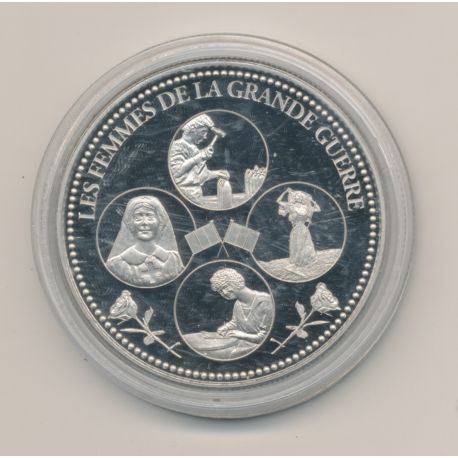 Médaille - Les femmes de la grande guerre - 1914-1918 - 41mm