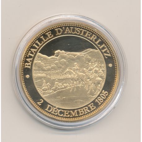 Médaille - Bataille d'Austerlitz - 2 décembre 1805 - Collection Napoléon Bonaparte