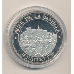 Médaille - Prise de la Bastille - Révolution Française - 14 juillet 1789
