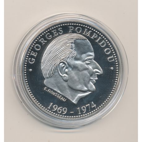 Médaille - Georges Pompidou - Président de la République - 40mm