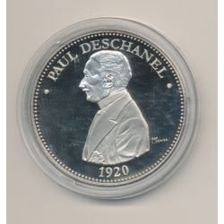 Médaille - Paul Deschanel - Président de la République - 41mm