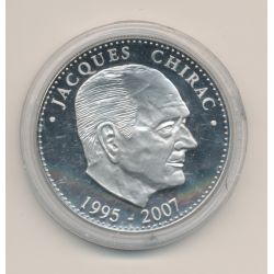 Médaille - Jacques Chirac - Président de la République - 41mm