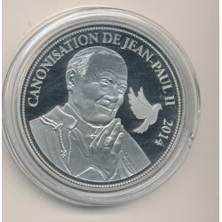 Médaille - Canonisation Jean Paul II - Médaille des papes - 2014