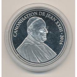 Médaille - Canonisation Jean XXIII - Médaille des papes - 2014