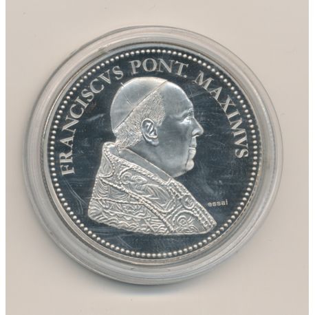 Médaille - Pape François  - Médaille des papes - MMXII