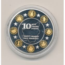 Médaille -Saint Marin - 10 ans