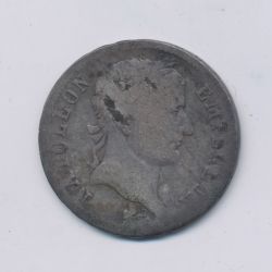 Napoléon empereur - 1 Franc - 1808 A Paris - B/TB