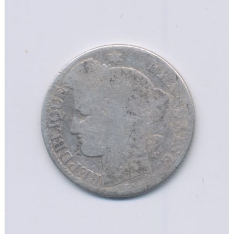 50 centimes Cérès - 1872 K Bordeaux - B
