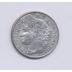 50 centimes Cérès - 1888 A Paris - SUP+