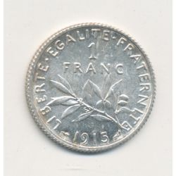 1 Franc Semeuse - 1915 - argent