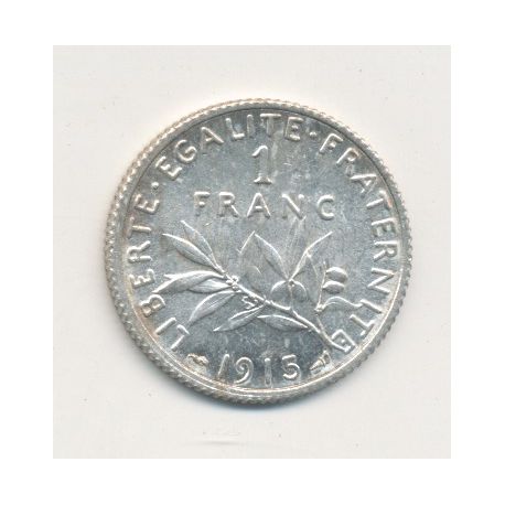 1 Franc Semeuse - 1915 - argent